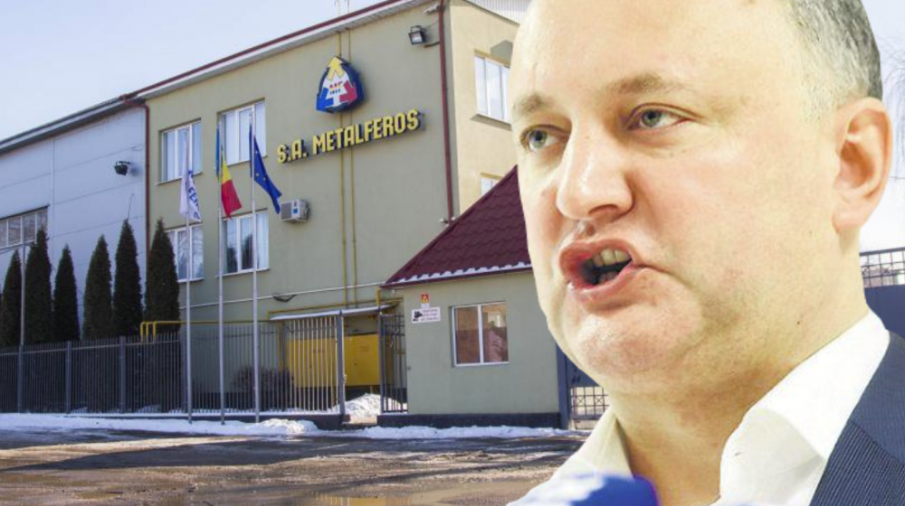 Ultima Oră // Nașul lui Dodon și-a dat demisia din funcția de director financiar la Metalferos